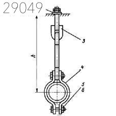 Подвеска отдельная с одной тягой ПО-125-L