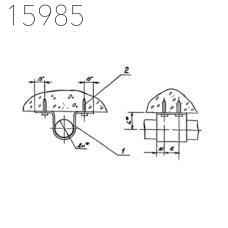 Подвеска для крепления трубопроводов АПЭ 1413.0-01 25 мм