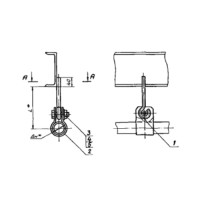 Подвеска для крепления трубопроводов АПЭ 1578 18 мм
