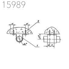 Подвеска для крепления трубопроводов АПЭ 1413.0-05 56 мм