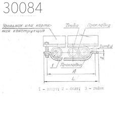 Подвески судовых трубопроводов тип 5-90х1-АМг 85 мм РИДФ.301525.001 0,1 кг